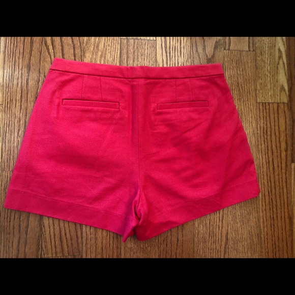 J. Crew Pleated Shorts Cotton Pìque - Picture 4 of 5